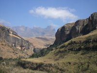 Drakensberg - cesta k Battle Cave